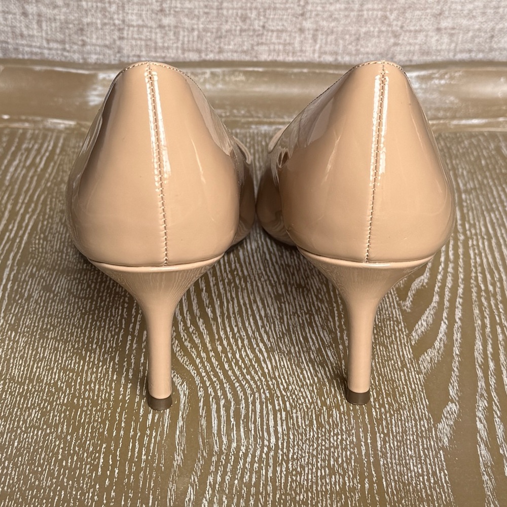 Nina 60 Patent Leather Heels Nude Size 9.5 - Picture 15 of 16